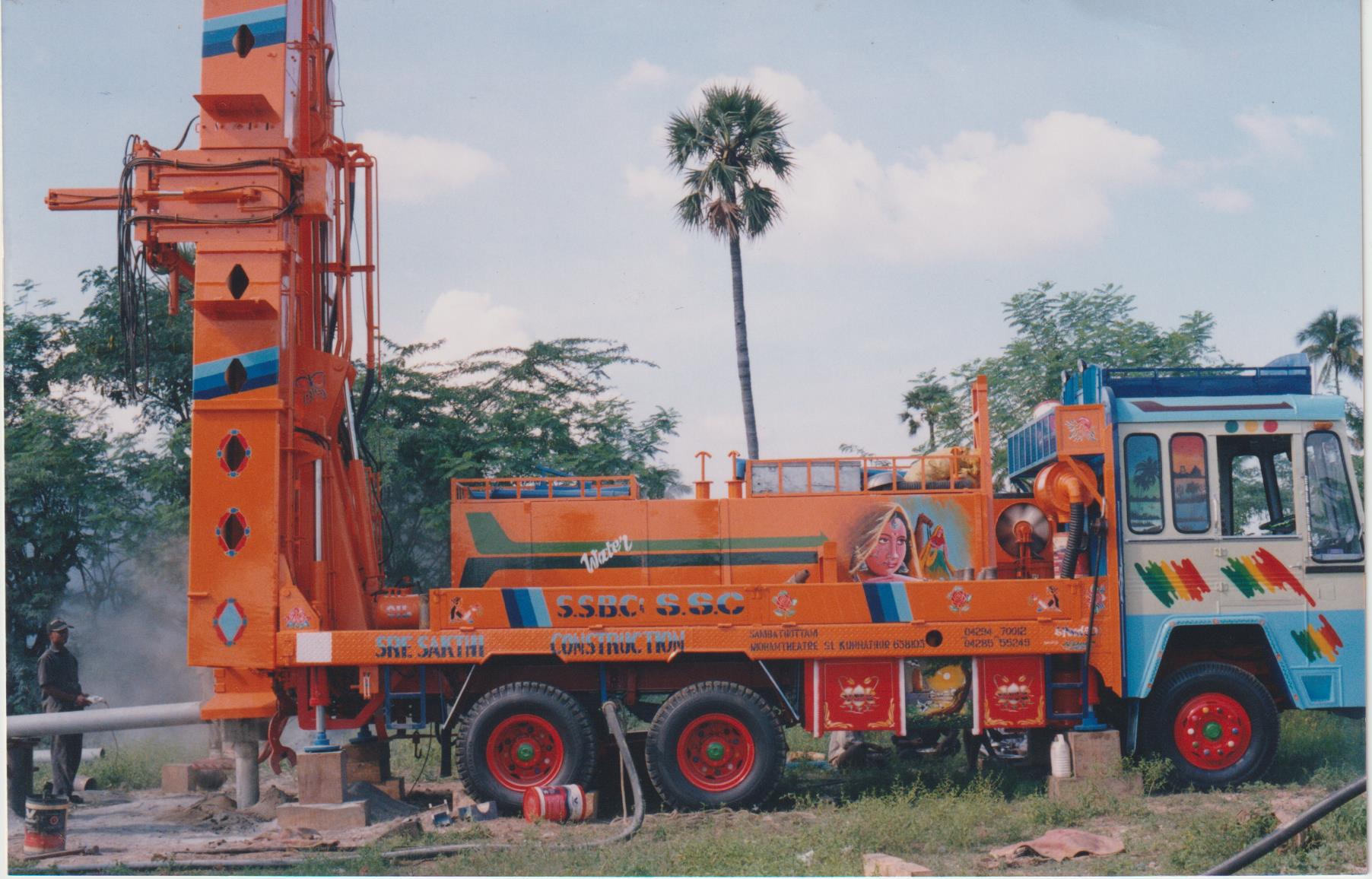 PHE Mines & Water Well Rig detail